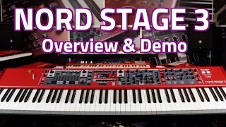 Nord Stage 3 88 Digital Piano, Synth & Organ - Overview & Demo