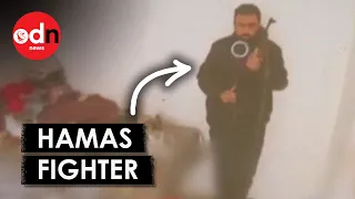 Israeli Drone ‘Bumps Into’ Hamas Militant Hiding in Room