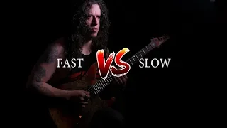 FAST VS SLOW Guitar Solo!!!