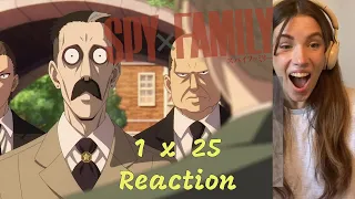 Spy x Family - Reaction - Ep 25- "First Contact"