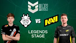 [RU] PGL MAJOR ANTWERP 2022 | NAVI VS G2 | Legends Stage | Стрим CS:GO by JonikBro