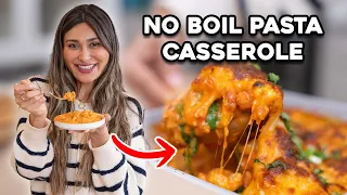 Only 4g CARBS! Chicken Pasta Casserole! 40g Protein Perfect for Meal Prep