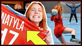 Hraji HÁZENOU za REPREZENTAČNÍ TÝM! | Natyla