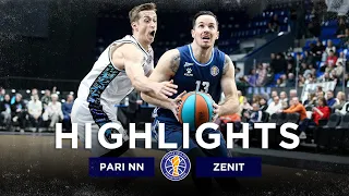 Pari Nizhny Novgorod vs Zenit Highlights November, 27 | Season 2022-23