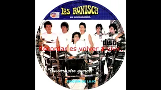 LOS RONISCH   buscare otro querer (disco)