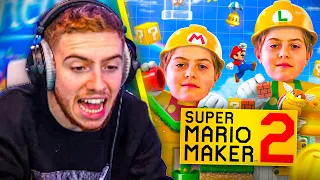 JE DÉCOUVRE UN NIVEAU QUE J'AVAIS CRÉE QUAND J'ÉTAIS PETIT SUR SUPER MARIO MAKER 2 ! (trop dar mdrr)