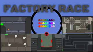 24 Marble Race EP. 18: Factory Race (by Algodoo)