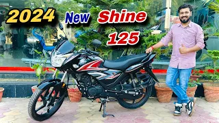 2024 New Honda Shine | honda cb shine review, new changes | best mileage bike, commuter bike