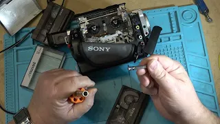 Sony DCRTRV110 Digital 8 Camera No Worky Lets Fix