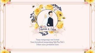 #14 Template Undangan Pernikahan Digital Gratis - Wedding Invitation 2021 | PPT