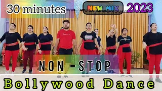 30 Min Daily : Viral 🔥🔥 2023 Party Mix Bollywood Non-Stop Workout@zumbawithsaroj7863