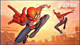 Spooderman vs Tinkerer - Marvel's Spider-Man Miles Morales (Peter Parker Suit Glitch)