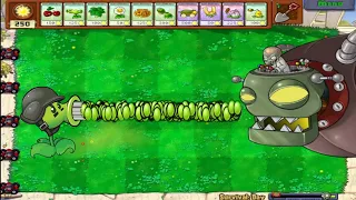 99 Gatling Pea Vs.DR.Zomboss, Plants Vs.Zombies