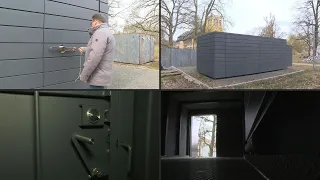 Mit dem eigenen Bunker auf das Schlimmste vorbereitet | AFP