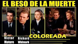 EL BESO DE LA MUERTE. Richard Widmark. Victor Mature. PELÍCULA COMPLETA HD - Ahora en colores.