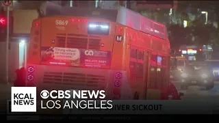 LA Metro says buses delayed over staff shortages