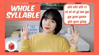 Mandarin Chinese Pinyin Lesson #3 Whole Syllables | Chinese Alphabet Pronunciation