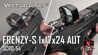 Vector Optics Frenzy-S 1x17x24 Chrome Pistol Red Dot Sight
