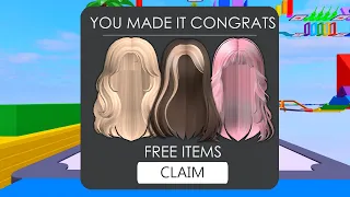 This obby ACTUALLY gives you 9+ Free hairs 😳😳