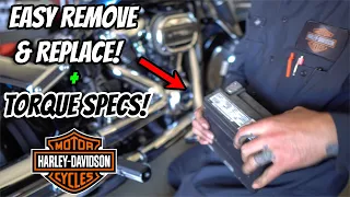 2017 Harley Davidson Fat Boy Battery Removal + Torque Specs