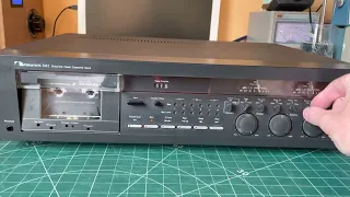 Nakamichi 582 DEMO Type 4 Tape after Service & Recap