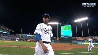 WS2014 Gm6: Ventura holds Giants scoreless over seven