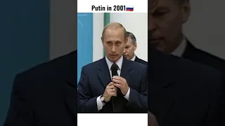 Putin in 2001🇷🇺 | Rare video of Vladimir Putin #russia #putin #moscow #vladimirputin#ytshorts#shorts