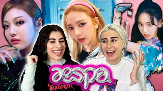 FIRST TIME Reacting to AESPA! 🔥 Spicy, Next Level, Savage, Forever (에스파)