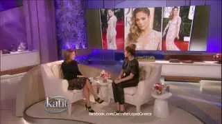 Jennifer Lopez on 'Katie Couric Show' 25/1/13 - Talks Golden Globes (HD)