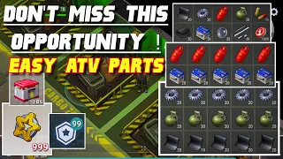 Don't Miss This Opportunity ! EASY ATV PARTS | Last Day On Earth Survival
