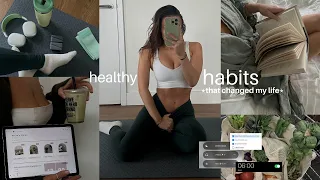 *life changing* HEALTHY HABITS | to level up, become disciplined + feel your best in 2024 🌿