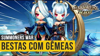 Bestas SSS Com Gêmeas em 2024 (Time Farmável) - Summoners War