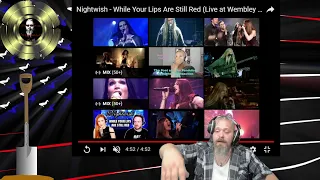 Savage Reactions Nightwish - While Your Lips Are Still Red (Live at Wembley Arena)