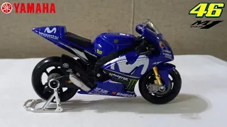 Maisto Yamaha M1 Valentino Rossi 46 Edition 1:18 My Diecast model Collection