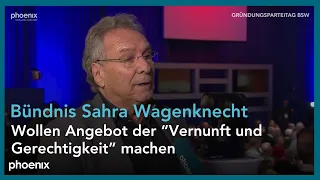 Bundesparteitag BSW: Interview mit Klaus Ernst, 27.01.24