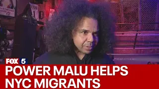 Power Malu helps migrants arriving in NYC