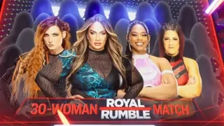 Women Rumble Match - Royal Rumble - 1/27/2024