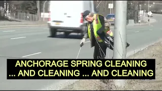Spring cleaning for Anchorage Parks and Rec literally means picking up tons of trash