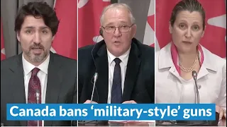 Canadian government announces ban of 'military-style' guns | May 1, 2020