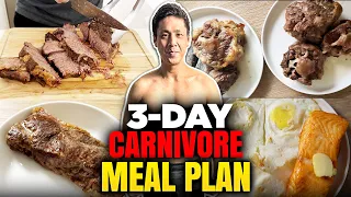 3-Day Carnivore Meal Plan 2023 // A Zero Carb Diet For Weight Loss