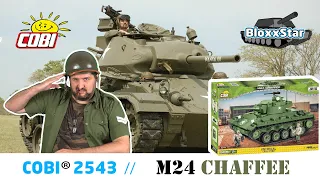 COBI 2543 💥 M24 CHAFFEE |▶️| Unboxing, Build, Fakten, Review, Fazit 💬 | 🖖 BloxxStar | 📽️ 4K | Subs