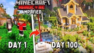 We Survived 100 Days on Amplified World in Minecraft Hardcore (Hindi)