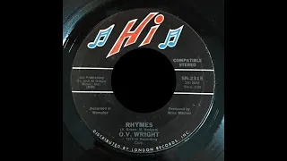 O.V. Wright - Rhymes