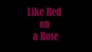 Alan Jackson  Like Red on a Rose Lyrics