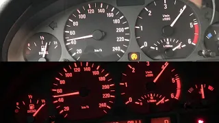 2005 BMW 320d automatic acceleration 0-100 stock vs remap