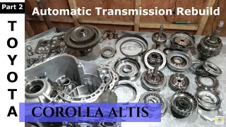 A246E Toyota Corolla Altis Automatic Transmission Rebuild Part 2