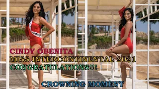 Cindy Obeñita Crowned as Miss Intercontinental 2021 | Crowning Moment