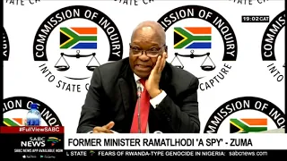 Ramatlhodi not taking legal action against Zuma for now