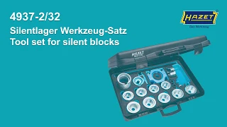 HAZET Silentlager Werkzeug-Satz 4937-2/32