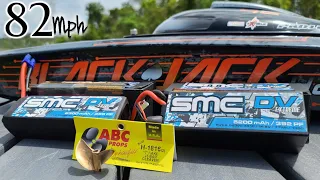 Smc DV Exteme 135c Lipo Test - Blackjack 42 Top Speed - Abc Props